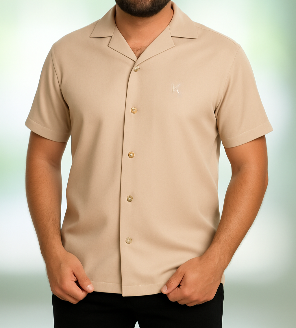 Soft texture short sleeve shirt