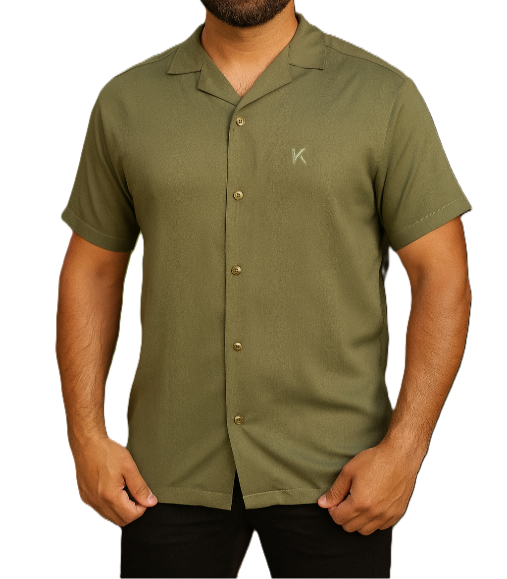 Soft texture short sleeve shirt