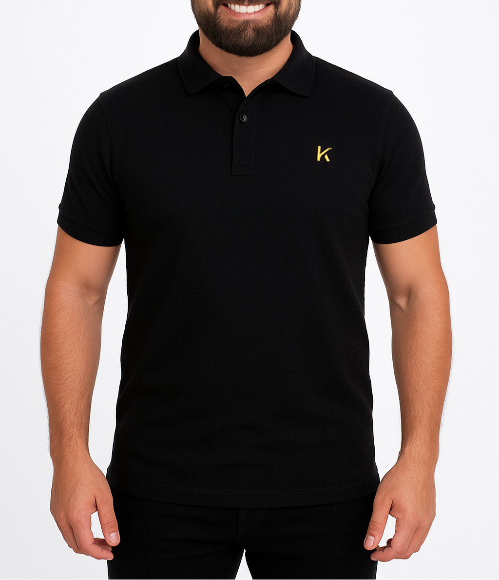 Classic cotton polo t-shirt